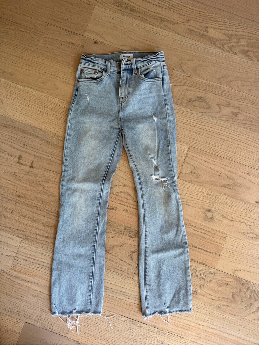 Pistola Lennon High rise cropped Ankle Jeans